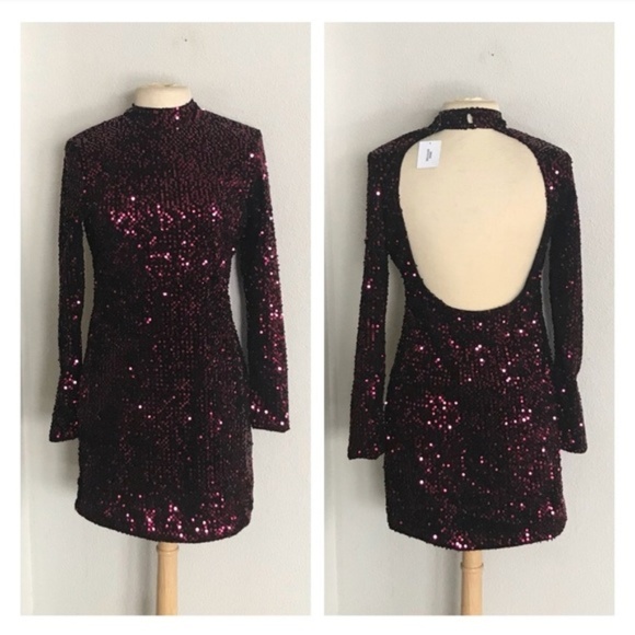 Urban Outfitters Dresses & Skirts - Motel open back sequin dress